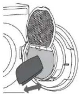 Cylinda T7400F - Cleaningthedoornetfilterinthedoor - 2
