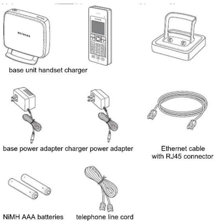 NETGEAR SPH200D - Package Contents - 1