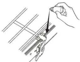 Adora JB745SFSS - To Lubricate the Paddle: - 6