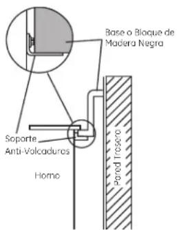 Adora JB745SFSS - Para Cocinas Sin Apoyo y Deslizableless - 2
