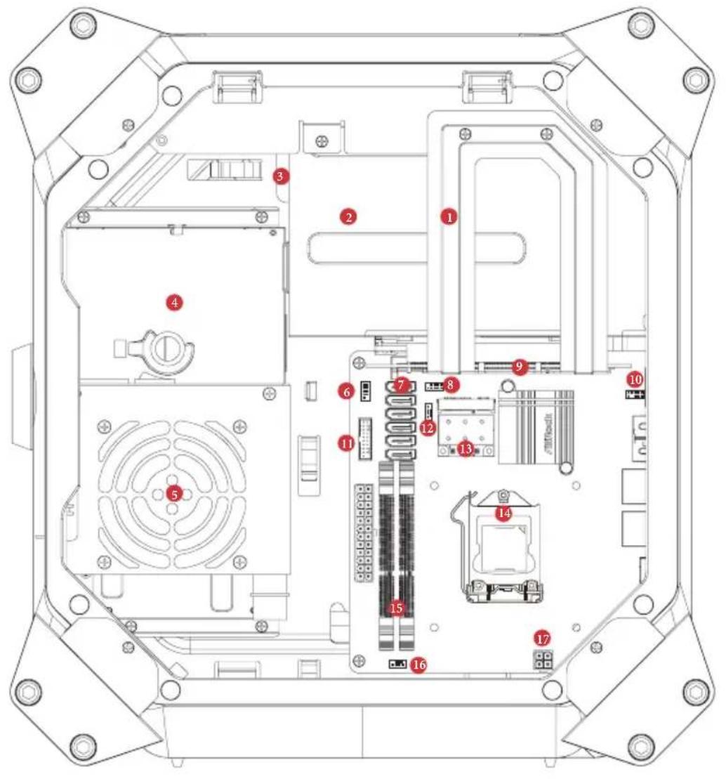 ASROCK M8 - Veduta interiore - 1