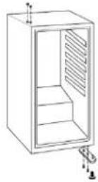 Infiniton WFL-210 - Alteração na orientação da porta: - 2