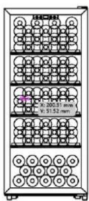 X: 200.31 mm Y: 51.52 mm