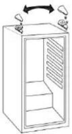 Infiniton WFL-210 - Change in the orientation of the door: - 5
