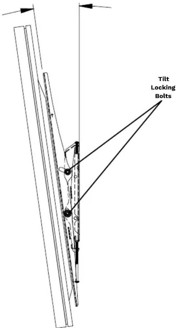 Seura SC-1 - Tilt adjustment: - 1