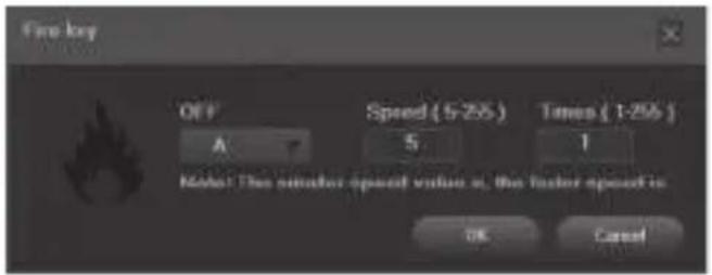 Sven RX-G955 - "Fire key" settings - 1