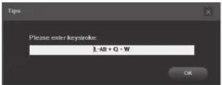 Sven RX-G955 - Налаштування параметра "Key combination" - 1