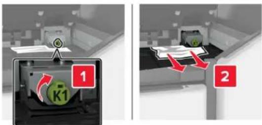 LEXMARK XC8155 - Papirstopp i deksel K - 2