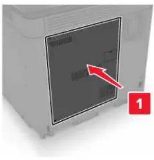 LEXMARK XC8155 - Installere et tilleggskort - 4