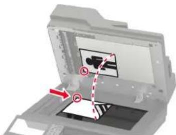 LEXMARK XC8155 - Automatisk dokumentmater (ADM) Skannerglassplate - 2