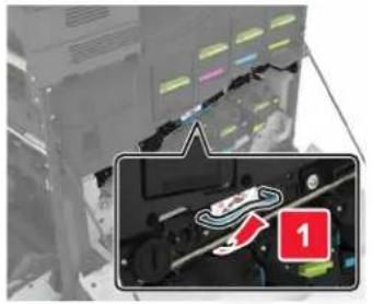 LEXMARK XC8155 - Skifte ut overføringsbeltet - 3