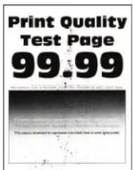 LEXMARK XC8155 - Flekkete utskrift og prikker - 1