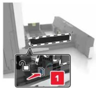 LEXMARK XC8155 - Skifte ut skilleputen - 2