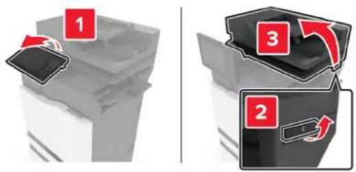 LEXMARK XC8155 - Stiftestopp i deksel G - 1