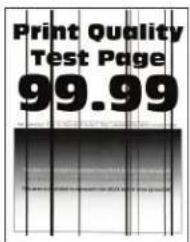 LEXMARK XC8155 - Vertikale mørke striper - 1