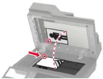 LEXMARK XC8155 - Automatisk dokumentmater (ADM) Skannerglassplate - 2