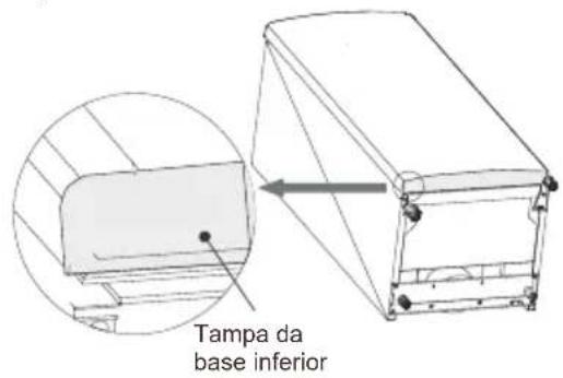 Tampa da base inferior