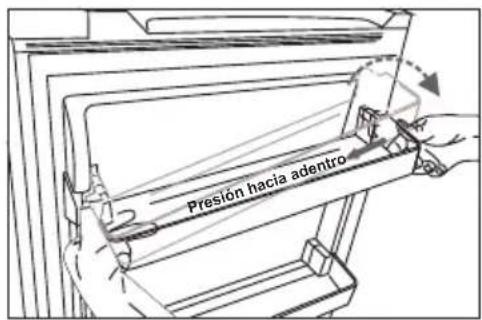 Presión hacia adentro