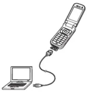 TOSHIBA TX80 - Using a USB Cable for Transferring Data - 1