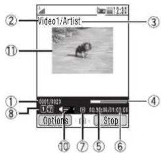 TOSHIBA TX80 - Playback Screen of Media Player - 2