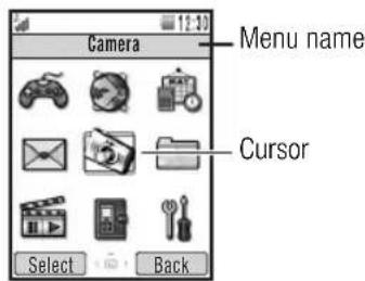 TOSHIBA TX80 - Main Menu - 1