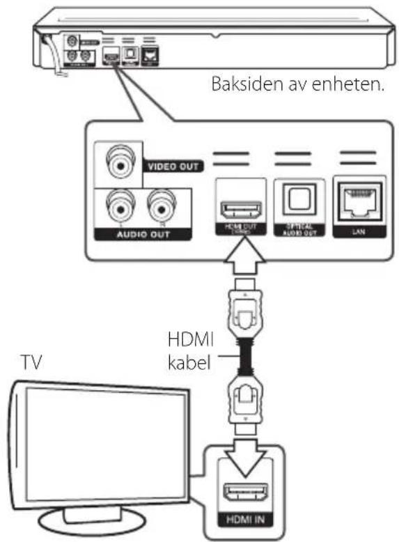 LG BD660N - HDMI tilkobling - 1
