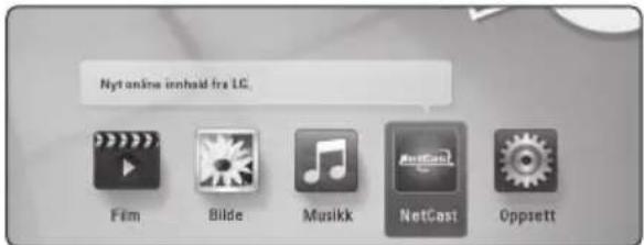 Nyt onlinne inhård fra LC. Film Bilde Musikk NetCast Oppzett