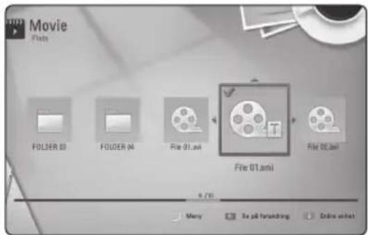 Movie Flats FOLDER 33 FOLDER 44 File 01.xml File 02.xml File 01.xml 9/20 Menu To pill forwarding Online select