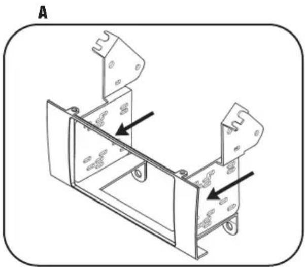 Metra 95-8153 - STACKED ISO MOUNT UNITS PROVISION - 1