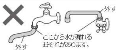 HAIER JW-UD55A - 排水口が本体の真下にある場合 - 10