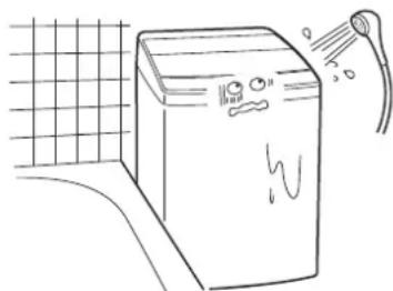 HAIER JW-UD55A - 浴室・シャワー室などには、据え付けない - 2