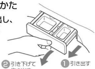 HAIER JW-U60A - ■ 洗剤ケースの外しかた - 1