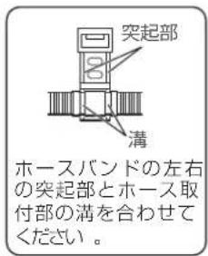 HAIER JW-U55A - ホースバンドを外して 排水ホースを付け換える - 2