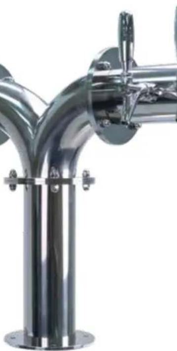 Micro Matic SP1000 - TITAN™ 4" DIAMETER PEDESTAL EXTENSIONS WITH FLANGES - 2