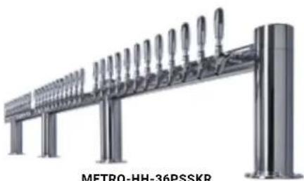 Micro Matic SP1000 - PEDESTALS - 4" DIAMETER COLUMN - 2
