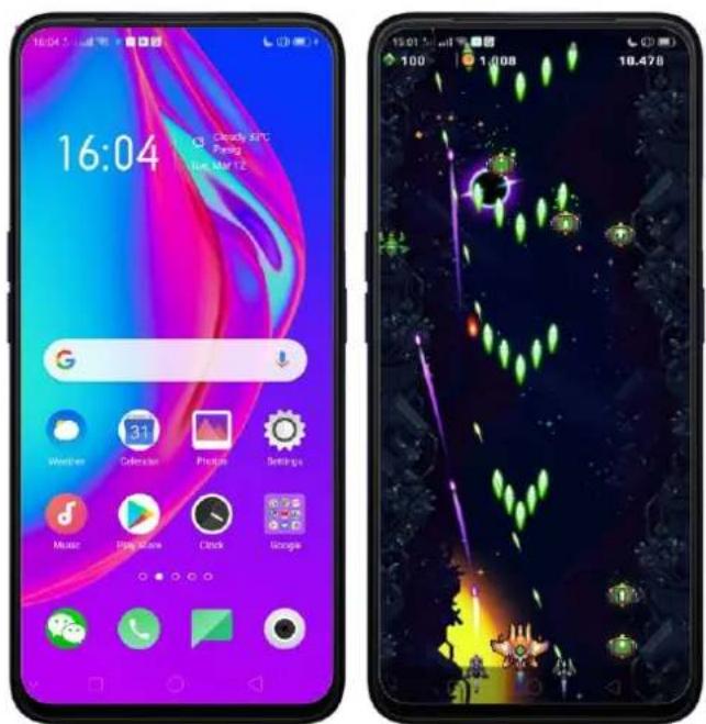 Realme V23 - Menu, Home, and Return Buttons - 7