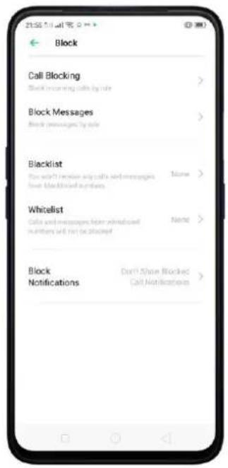 Realme V23 - Block unwanted calls and messages - 1