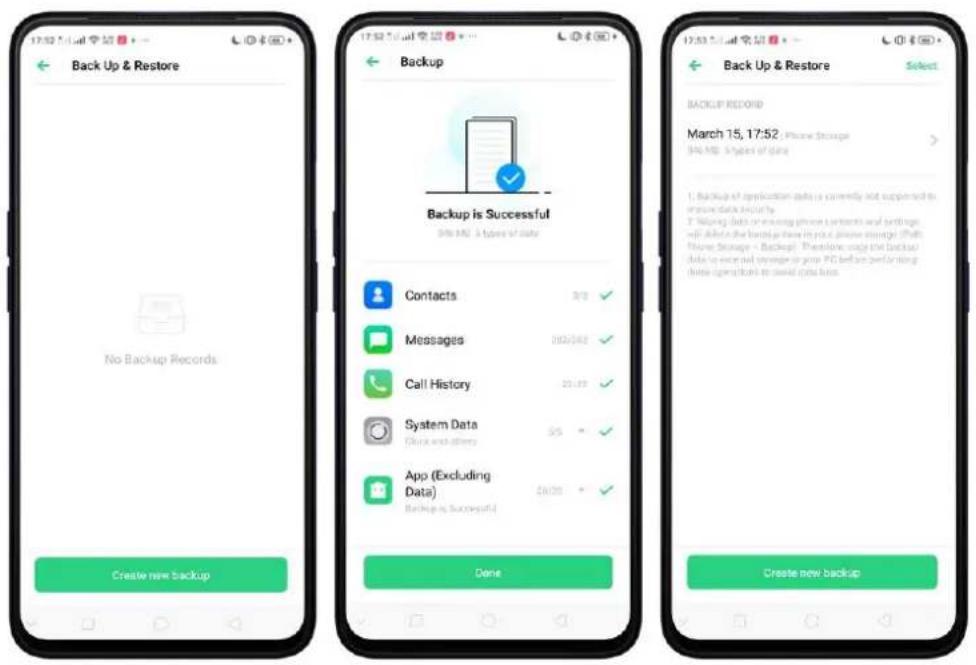 Realme V23 - Back Up your Contacts - 1