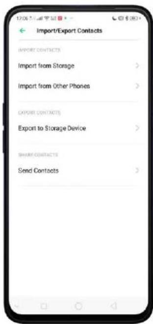 Realme V23 - Import and Export Contacts - 4