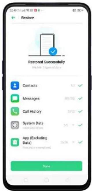 Realme V23 - Restore your realme smartphone from Local backup - 4