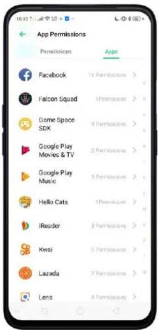 Realme V23 - Privacy Permissions - 4