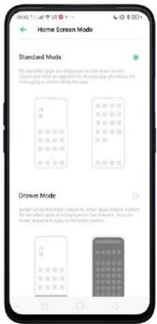 Realme V23 - Added Home Screen Mode - 1