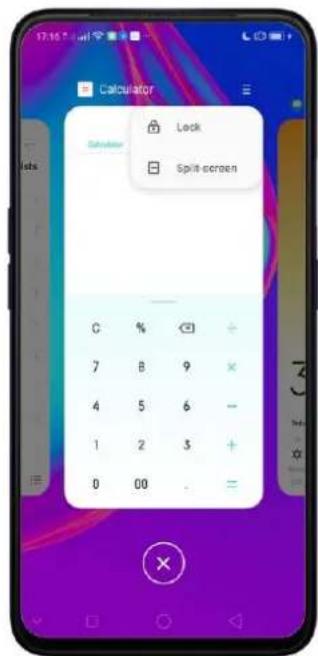 Realme V23 - Lock the Running Background Apps - 1
