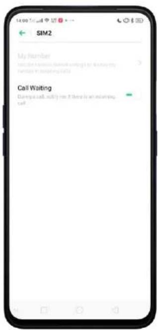 Realme V23 - Carrier's Call Settings - 4