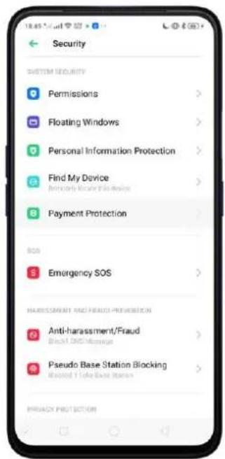 Realme V23 - Payment Protection - 2