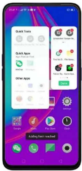 Realme V23 - Managing Smart Sidebar - 2