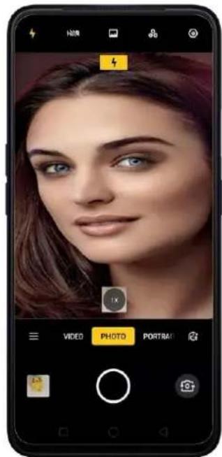 Realme V23 - Take a selfie - 3