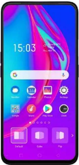 Realme V23 - Customize transition effect - 2
