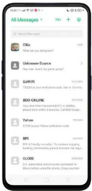 Realme V23 - Customize Message Settings - 7