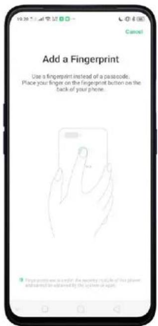 Realme V23 - Lock Screen password - 3